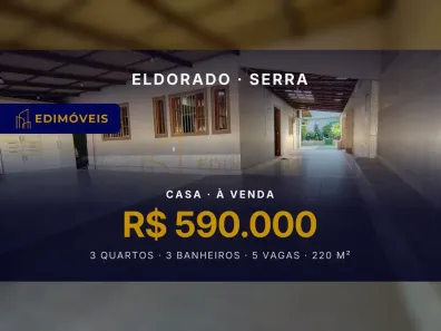 Casa com 3 Quartos à venda, 220m² no Eldorado, Serra
