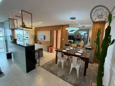 Apartamento com 2 Quartos à venda, 72m² no Guilhermina, Praia Grande