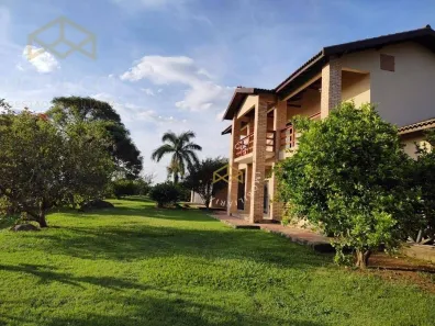 Fazenda / Sítio / Chácara com 4 Quartos à venda, 460m² no Colinas do Mosteiro de Itaici, Indaiatuba