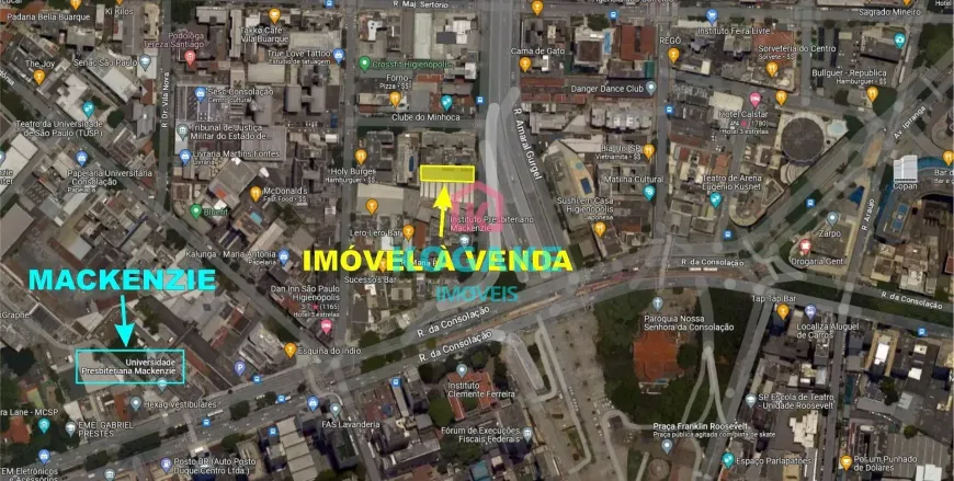 Foto do imóvel - Terreno residencial à venda de 10 m² próximo ao Metrô Higienópolis Mackenzie em