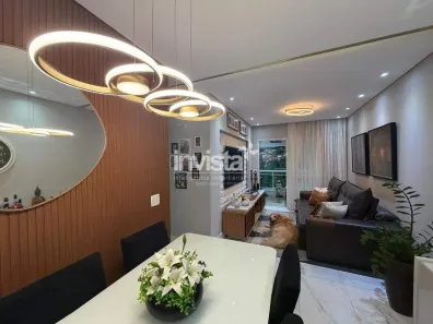 Apartamento com 3 Quartos à venda, 89m² no José Menino, Santos