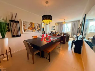 Apartamento com 3 Quartos à venda, 127m² no Aparecida, Santos
