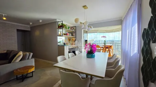 Apartamento com 3 Quartos à venda, 118m² no Vila Valparaíso, Santo André