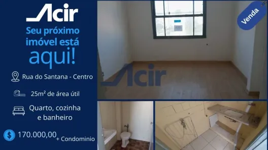 Kitnet com 1 Quarto à venda, 25m² no Centro, Rio de Janeiro