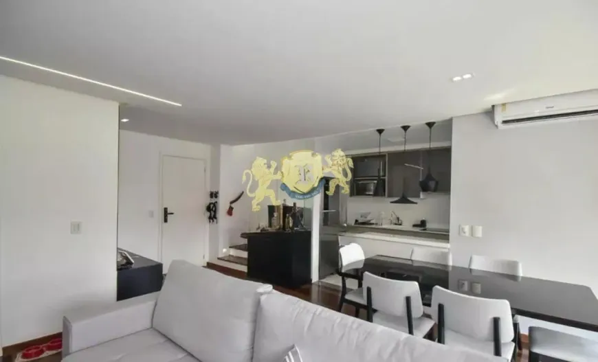 Foto do imóvel - Flat para alugar com 1 quarto, 1 suíte, 3 banheiros, mobiliado e 2 vagas na garagem em