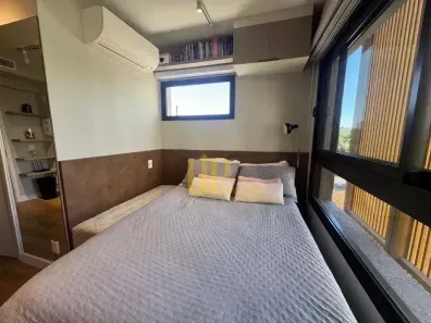Studio com 1 Quarto para alugar, 27m² no Moema, São Paulo