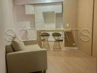 Flat com 1 Quarto para alugar, 38m² no Indianópolis, São Paulo