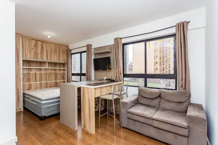 Studio com 1 Quarto para alugar, 35m² no Tarumã, Curitiba