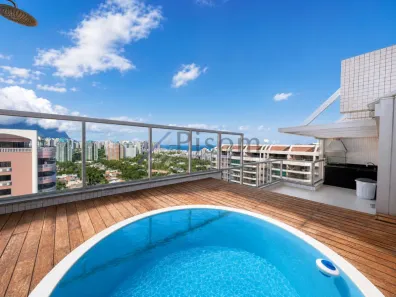 Cobertura com 3 Quartos para venda ou aluguel, 191m² no Barra da Tijuca, Rio de Janeiro