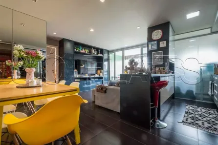 Flat com 1 Quarto à venda, 70m² no Brooklin Paulista, São Paulo