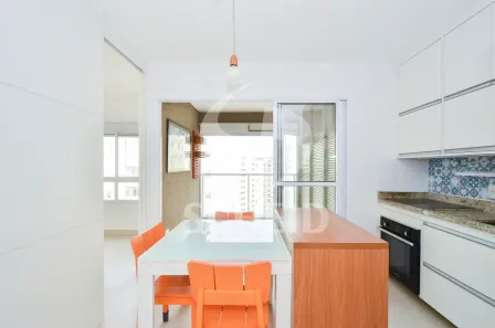 Apartamento com 1 Quarto à venda, 36m² no Santo Amaro, São Paulo