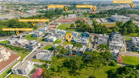 Terreno / Lote / Condomínio à venda, 218m² no Bairro Alto, Curitiba