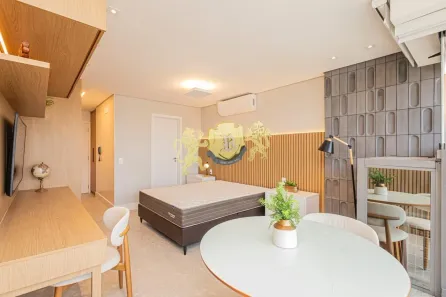 Flat com 1 Quarto para alugar, 38m² no Itaim Bibi, São Paulo