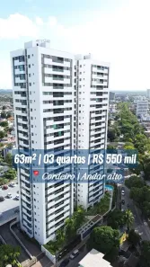 Apartamento com 3 Quartos à venda, 63m² no Cordeiro, Recife