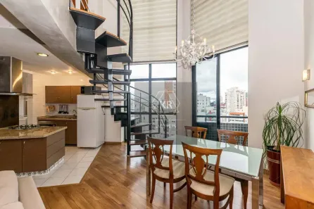 Apartamento com 1 Quarto para venda ou aluguel, 90m² no Mercês, Curitiba