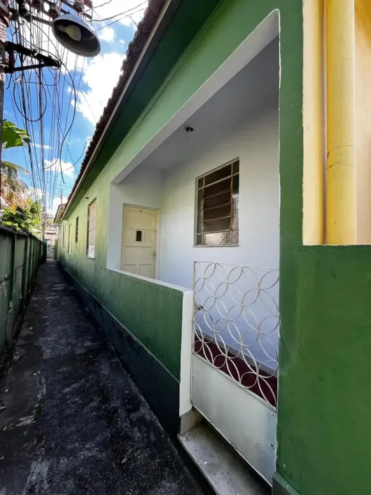 Foto do imóvel - Casa de vila para alugar próxima ao Metrô Inhaúma com 1 quarto, 1 banheiro e 45 m² em