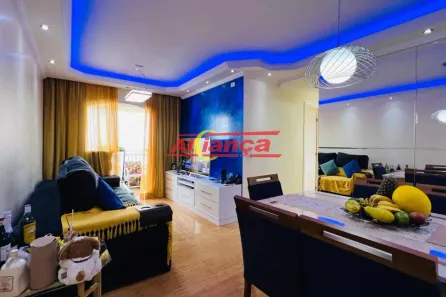 Apartamento com 3 Quartos à venda, 76m² no Picanço, Guarulhos