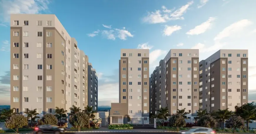 Foto do imóvel - Apartamento à venda na planta com 2 quartos, 1 banheiro, 1 vaga na garagem, piscina e academia.