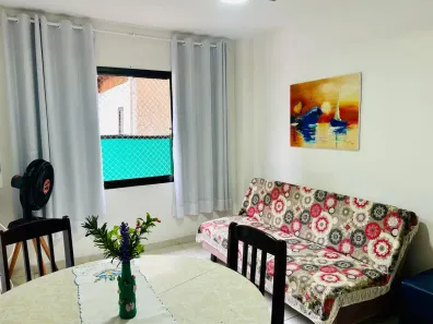 Apartamento com 1 Quarto à venda, 55m² no Jardim Las Palmas, Guarujá