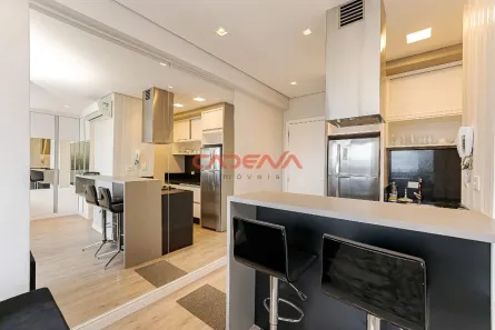 Studio com 1 Quarto para alugar, 37m² no Centro, Curitiba