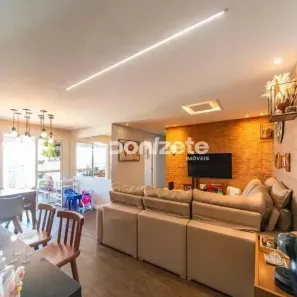 Apartamento com 3 Quartos à venda, 86m² no Vila Valparaíso, Santo André