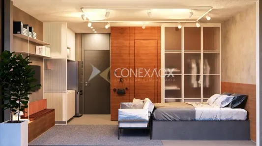 Apartamento com 1 Quarto à venda, 30m² no Cambuí, Campinas