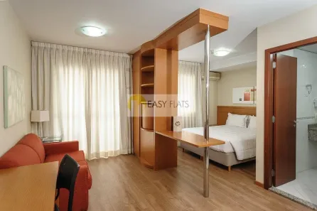Flat com 1 Quarto para venda ou aluguel, 35m² no Centro, Osasco