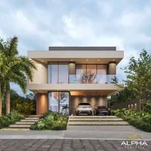 Casa de Condomínio com 4 Quartos à venda, 355m² no Cidade Alpha, Eusébio