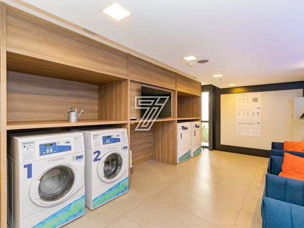 FLAT (com quarto separado) mobiliado e decorado, andar alto, face oeste, Batel, com 36m² privativos! - foto 39