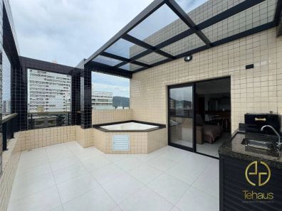 Cobertura com 3 Quartos à venda, 133m² no Canto do Forte, Praia Grande