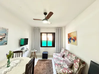 Apartamento com 1 Quarto à venda, 55m² no Jardim Las Palmas, Guarujá