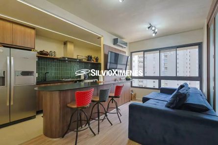 Apartamento com 1 Quarto para venda ou aluguel, 57m² no Vila da Serra, Nova Lima