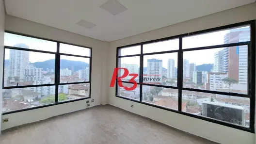 Conjunto Comercial / Sala à venda, 85m² no Vila Mathias, Santos