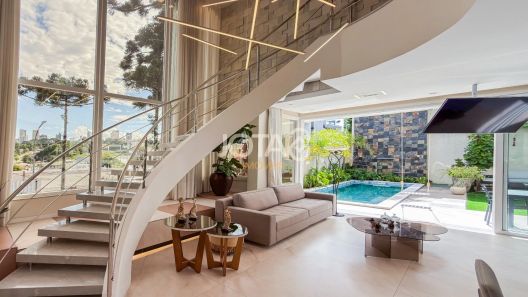 Casa de Condomínio com 3 Quartos à venda, 367m² no Santo Inácio, Curitiba