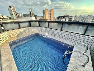 Cobertura com 4 Quartos à venda, 224m² no Ponta da Praia, Santos