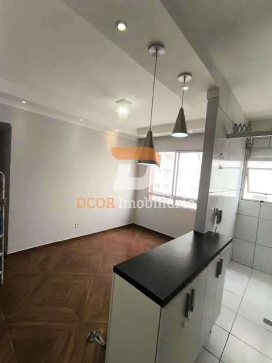 Foto do imóvel - Apartamento para alugar com 45 m², 2 quartos, 1 banheiro, 1 vaga