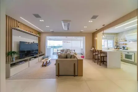 Apartamento com 3 Quartos à venda, 128m² no Vila Assunção, Santo André