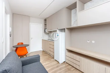 Studio com 1 Quarto para alugar, 26m² no Mercês, Curitiba