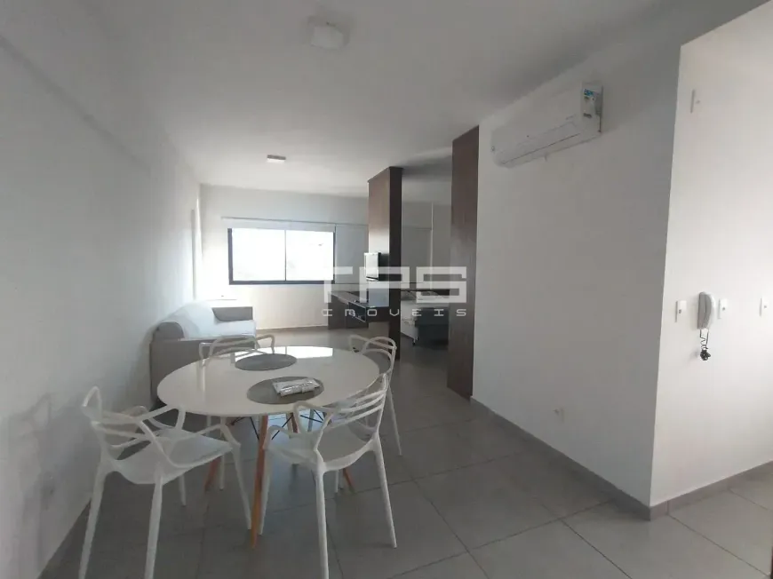 Foto do imóvel - Apartamento para alugar com 1 quarto, 1 suíte, 1 banheiro e 1 vaga na garagem em