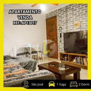 Apartamento com 2 Quartos à venda, 56m² no São José, São Caetano do Sul