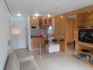 Flat com 1 Quarto para alugar, 42m² no Itaim Bibi, São Paulo