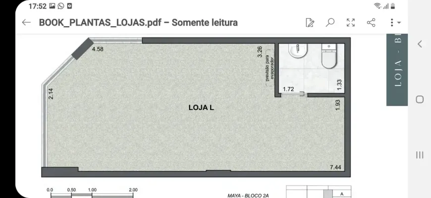 Foto do imóvel - Ponto comercial/Loja/Box à venda com 1 banheiro, 25 m² e perto do Metrô Gávea em