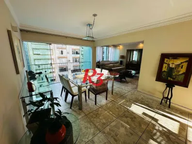 Apartamento com 4 Quartos à venda, 184m² no Ponta da Praia, Santos