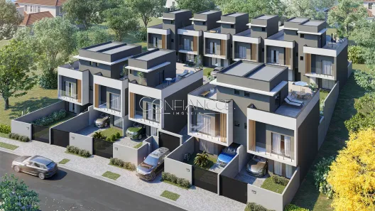 Casa de Condomínio com 3 Quartos à venda, 143m² no Vista Alegre, Curitiba