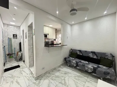 Apartamento com 1 Quarto à venda, 38m² no Guilhermina, Praia Grande