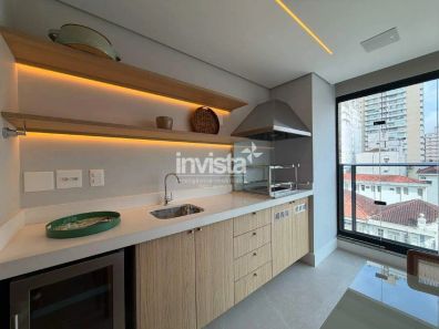 Apartamento com 3 Quartos à venda, 132m² no Pompéia, Santos