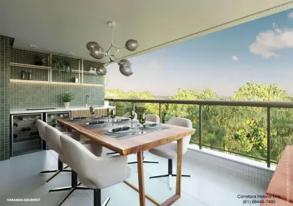 Apartamento com 4 Quartos à venda, 139m² no Monteiro, Recife