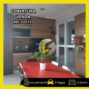 Cobertura com 3 Quartos à venda, 332m² no Nova Petrópolis, São Bernardo do Campo