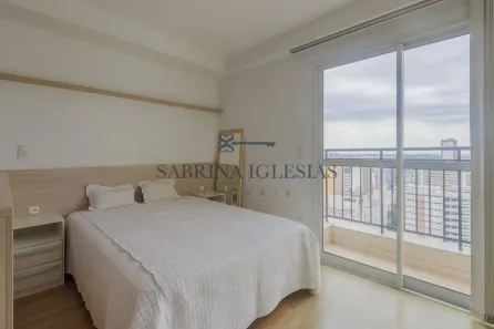 Studio com 1 Quarto para alugar, 33m² no Centro, Curitiba
