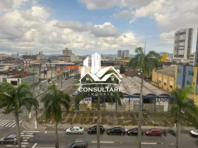 Conjunto Comercial / Sala com 1 Quarto à venda, 87m² no Vila Mathias, Santos